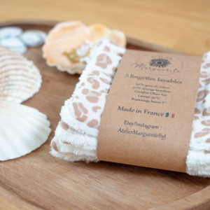Lingettes lavables toutes douces (x5)